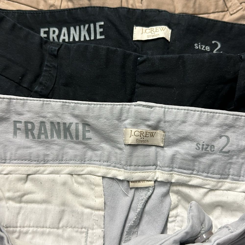 Bundle of 4 J. Crew Frankie Shorts - Size 2 - Picture 2 of 8